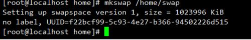 Centos7 swap虚拟内存添加方法